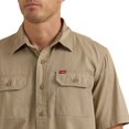 thumbnail image 2 of Short Sleeve Foundation River Solid Twill Relaxed Fit Shirt, 2 of 3