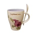 thumbnail image 1 of Septembre Ensemble Tasse et Cuillère Ipomoea Tricolore, 1 of 1