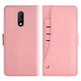 thumbnail image 4 of OnePlus 7 6T Case, iCoverCase Genuine Leather Wallet Case Slim Fit Folio Book Design with Stand and Card Slots Flip Case Cover for OnePlus 7 6T (Pink), 4 of 5