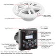 thumbnail image 2 of BOSS Audio Récepteur Bluetooth de Calibre Marin de 450 Watts et Ensemble Haut-Parleur de 6,5 Po, 2 of 7