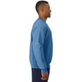 thumbnail image 2 of Jerzees Mens NuBlend Super Sweats Crew Sweatshirt, L, Maroon, 2 of 7