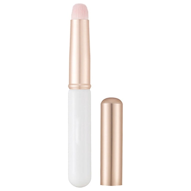 FSTDelivery Offres sur les Produits de Soins Personnels et de Beauté! Brosse à Lèvres à Tête Ronde avec Couvercle, Brosse à Lèvres, Mini Brosse à Rouge à Lèvres Portable, Cadeaux de Noël et d'Anniversaire pour Femmes, en Liquidation Liquidation