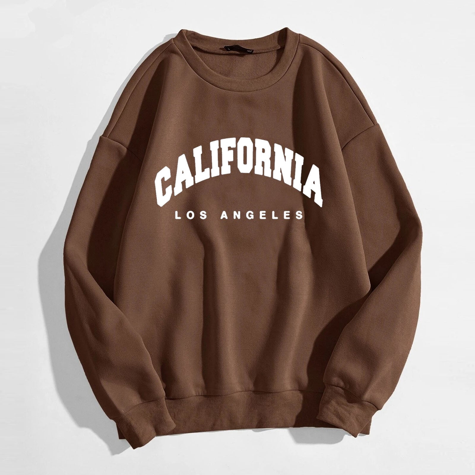 T-shirts Graphiques à Manches Longues Décontractés pour Femmes, Chandails à Col Rond, Hauts à Enfiler pour Femmes, Grande Taille N, Vêtements Tendance d'Automne pour Femmes, Chandail pour Femmes, Chandails à Capuchon Grande Taille, Ensembles de Survêtement pour Femmes, Veste à Fermeture Éclair Intégrale Junior