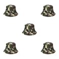 thumbnail image 2 of Thinsony Polyester Breathable Fisherman Cap For Sun Protection And Comfort Sunscreen Fisherman Cap Hat Summer disruptive pattern4 58cm 5Set, 2 of 6