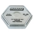 thumbnail image 3 of Moroso Performance Radiator Cap 63324 23 Pounds To 25 Pounds; Hexagon; Without Pressure Release Lever; Moroso Logo, 3 of 3