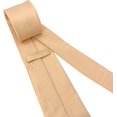 thumbnail image 3 of ORUYROP Men's Ties Solid Pure Color Plain Formal Black Ties For Men, 3 of 5