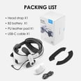 thumbnail image 3 of BOBOVR M3 Pro VR Head Strap accessory Compatible with Meta Quest 3 Quest 3s Comfortable Battery Headband Extended Playtime Replacement for Elite Strap, 3 of 8