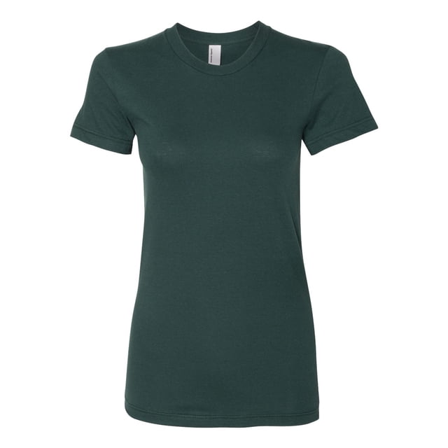T-shirt en Jersey Fin pour Femmes, 2TG, Forêt