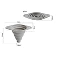 thumbnail image 2 of Silicone Funnel,Kitchen Folding Funnel,Small Large Funnel For Filling Bottles,Food Grade Collapsible Funnel For Oil Vinegar Wine Liquid Powder Transfer,Reusable Dishwasher Safe Kitchen Funnel, 2 of 2