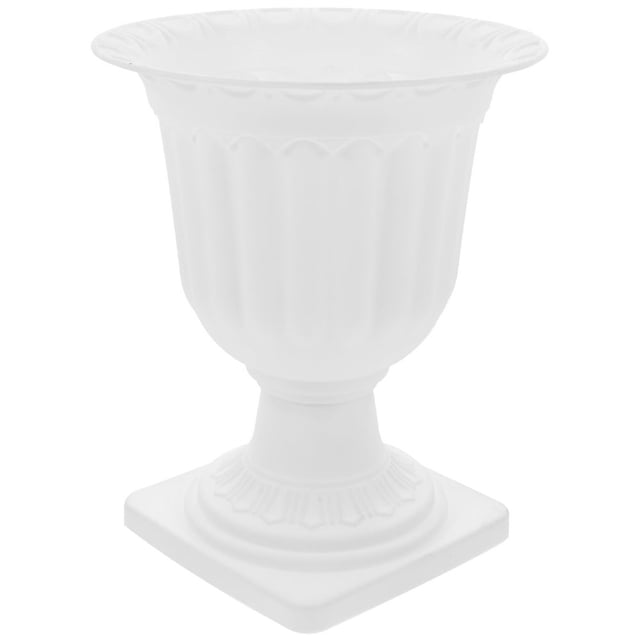 EASTIN Grande Jardinière Urne Pot de Fleurs Piédestal Intérieur Extérieur Jardin Contenant pour Plantes
