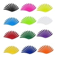 thumbnail image 3 of kurtrusly 12 Pieces Archery Hunting Arrow Feather Fletching Right Wing Fletches 4 inch Black, 3 of 9
