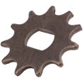 thumbnail image 4 of FLAMEEN Bicycle Sprocket,11 Teeth Steel Sprocket Bicycle Chain Wheel Replacement Part Square Hole 0.5 X 0.7in Inner Diameter,11 Teeth Sprocket, 4 of 8