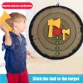 thumbnail image 3 of Jeu de Lancer de Hache Collant, Jouet Compétitif, Cible Murale Auto-Adhésive Interactive pour Sports Intérieur Extérieur Halloween, 3 of 9