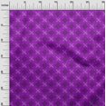 thumbnail image 3 of oneOone Silk Tabby Purple Fabric Block Sewing Craft Projects Fabric Prints By Yard 42 Inch Wide-X8, 3 of 5