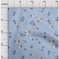 thumbnail image 1 of oneOone Georgette Viscose Fabric Dot|Floral & Stork Bird Print Sewing Fabric BTY 42 Inch Wide, 1 of 1