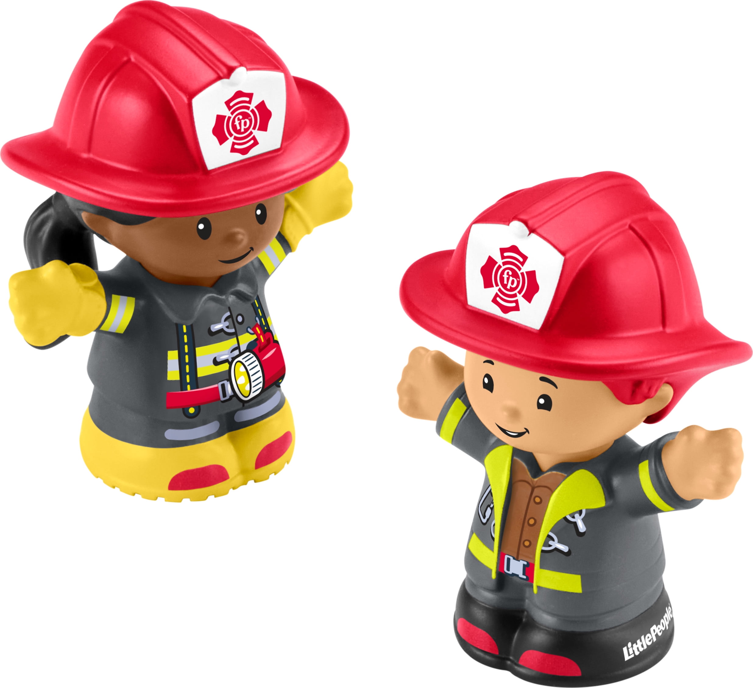 Fisher-Price Little People Camion de pompiers, musical, multilingue