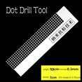thumbnail image 2 of Round Diamond Dot Drill Stainless Steel Ruler DIY Diamond Painting Tool, 2 of 8