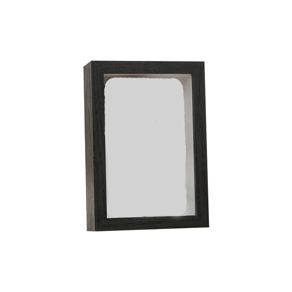 Leutsin Shadow Box Picture Frame,Shadow Box Frame,HD Glass Wooden Hollow Photo Frame,Memory Box Display Case for Memorabilia Flower Awards Medals Wedding Photos and Keepsake, Pet Memorial Shadow Box