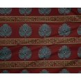 thumbnail image 4 of oneOone Polyester Lycra Fabric Leaves & Lotus Block Print Fabric By The Yard 56 Inch Wide, 4 of 4