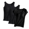 thumbnail image 1 of Clearance & Promo,Women's Cotton Mat Shirt, No Steel Rim, Comfortable, Solid Color, Maternity, for Home/Office Dress Up or Down|20%Modal,40% Cotton,40% Polyester,Black,Sopatenor, 1 of 6