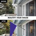 thumbnail image 4 of 3X Flag Pole Holder Mounting Bracket Adjustable Flagpole Rod Hitch Bracket Multi-Position Flag Pole Bracket,Black, 4 of 10