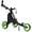 Vert, variante sur Goplus Chariot de Golf Pliant à 3 Roues avec Sac, Tableau d'Affichage, Poignée Ajustable, Gris