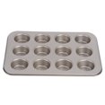 thumbnail image 3 of 40°C To 230°C Bakeware, Cake  Cupcake Pan, 12-Cup Kitchen For Home Gold, 3 of 8