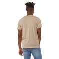 thumbnail image 2 of BELLA+CANVAS T-Shirt Jersey CVC pour Homme, TP, Beige Chiné, 2 of 3