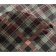 thumbnail image 4 of oneOone Viscose Chiffon Fabric Tartan Check Printed Fabric 1 Yard 42 Inch Wide, 4 of 4