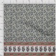 thumbnail image 1 of Soimoi Poly Georgette Fabric Stripe,Leaves & Floral Panel Fabric Prints by Yard 52 Inch Wide, 1 of 2