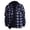 Navy, variant on LUOGENLI Hoodies for Men Carhartt Dark Blue Plaid Pattern Hooded Sweatshirt Lined Winter Warm Pullover Outerwear Casual Soft Comfortable Fit Hoodies for Men Cotton Full Zip Navy Size XL