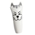 thumbnail image 4 of koolsoo Couvre-Chefs de Club de Golf Maillé Putter Motif Chat Accessoires Putter Queue Couvre-Chef Droit Blanc, 4 of 9