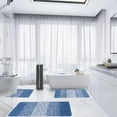 thumbnail image 4 of SSZMDLB Microfiber Bath Rugs, Bathroom Rugs, Shower Rugs with Toilet Mat, Absorbent Microfiber Plush Non-Slip Rugs, Washable Bath Mat Set for Floor, Tub, Shower, 4 of 7