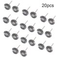 thumbnail image 1 of Bgsha 20PCs 3.175*25mm Wire Wheel Polish Brushes For Rotary Grinder Accessories Tool, 1 of 10
