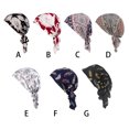 thumbnail image 3 of tredstone Bonnet de Chimiothérapie Imprimé Foulard Femmes Coton Turban Musulman Extensible Perte de Cheveux Baotou Noué Couvre-Chef, 3 of 6