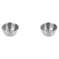 thumbnail image 1 of Decodeary Tasses à Sauce Multifonctionnelles Dips Large Application aux Vinaigrettes Tasses à Sauce à Condiment en Acier Inoxydable Durables Bol à Tremper 5cm (Sable), 1 of 6