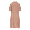 thumbnail image 4 of Gspmoly Robes pour Femmes, Robe d'Été Décontractée pour Femmes à Col Rond, Unie, Sans Manches, Longue, Robe de Cocktail, Aubaines du Jour, 4 of 5