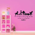 thumbnail image 3 of Who We Have in our Life that Matters Friendship Quote Cartoon Vinyl Wall Design Wall Art Sticker Designs Vinyl Stickers For Home House Walls Rooms Windows Bedroom Decoration Size (20x20 inch), 3 of 3