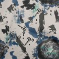 thumbnail image 1 of oneOone Cotton Silk Royal Blue Fabric Abstract Texture Craft Projects Decor Fabric Printed By The Yard 42 Inch Wide, 1 of 4