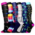thumbnail image 2 of XZNGL Compression de Sport de Loisirs pour Hommes et Femmes, Tube Long de Compression pour Sports de Plein Air, Course et Mise en Forme, 6 Pcs, 2 of 2
