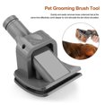 thumbnail image 1 of Quickly ABS Dog Clearer Tool, Deep Grey Pet Grooming Brush Tool, Dog For Cat, 1 of 8