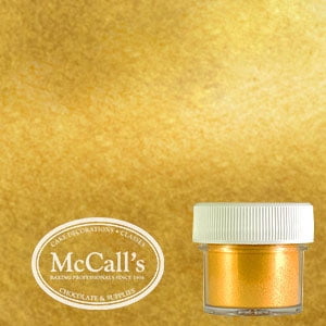 RADIANT GOLD METALLIC LUSTER DUST 3 G (Edible)