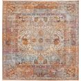 thumbnail image 1 of Animal Hunt Oriental Distressed Area Rug Pictorial Carpet, 1 of 5
