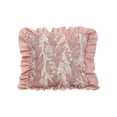 thumbnail image 2 of EGNMCR Pillows, Body Pillow, Throw Pillows, Neck Pillow Wind Bells Flower Pillow Cover Ruffled Pillow Cover Sofa Pillow Cover Living Room Cushion Cover Holiday Gift Polyester pillowcase, 2 of 6