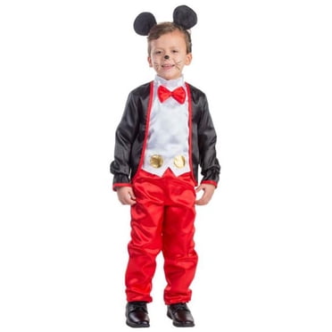 Dress Up America 778-L Charming Mr. Mouse Boys Costume, Large - Age 12 to 14