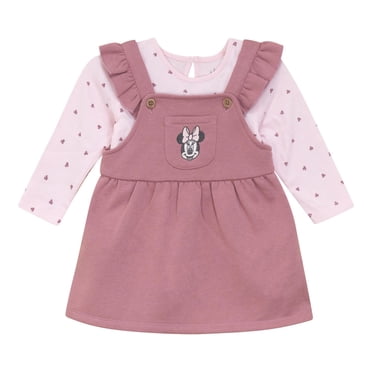 Disney Minnie Mouse Ensemble 2-pièces Haut et Robe-Jupe pour Bébé Fille