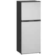 HOMCOM Mini Fridge with Freezer 4.6 Cu.Ft 2 Door Small Refrigerator Silver