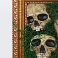 thumbnail image 4 of Halloween Wood Skull Wall Hang, 4 of 5