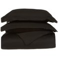 thumbnail image 1 of Egyptian Cotton 650 Thread Count Solid Duvet Cover Set  King/California King-Black, 1 of 2