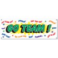 thumbnail image 1 of The Beistle Company 57649 Go Team! Bannière de Panneau (Lot de 12), 1 of 2
